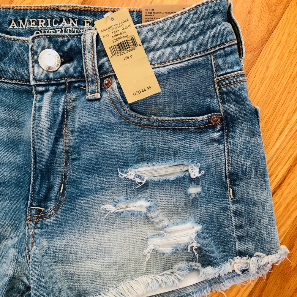 American Eagle Cut-off Jean Shorts